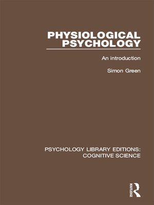 cover image of Physiological Psychology